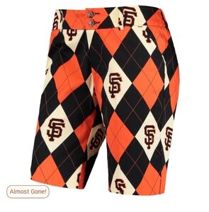 Giants Argyle Bermuda Shorts